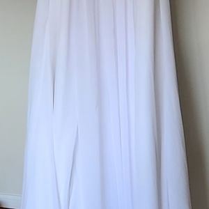 David Bridal Sleeve less Wedding dress